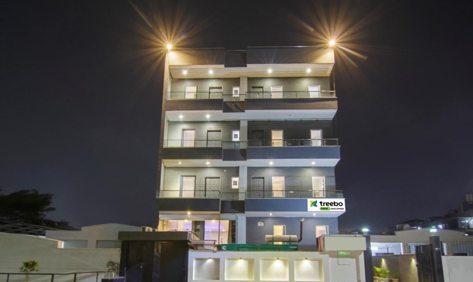 Treebo Noida Express Hotell Exteriör bild