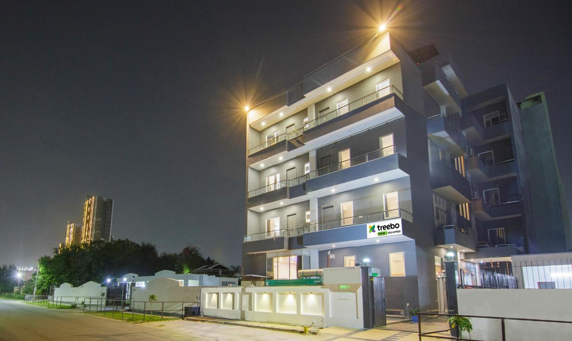 Treebo Noida Express Hotell Exteriör bild